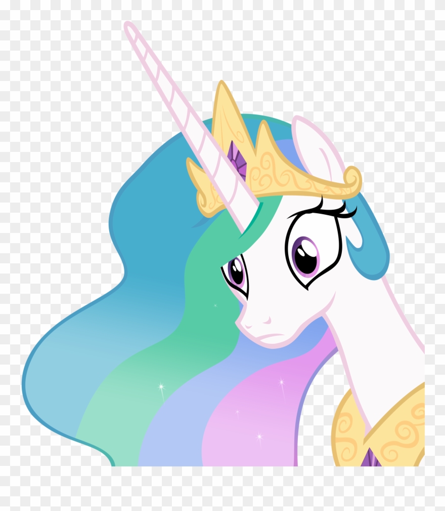 They Didn't Even List Half, Oh My God I Just Opened - Mlp Celestia Confused Clipart