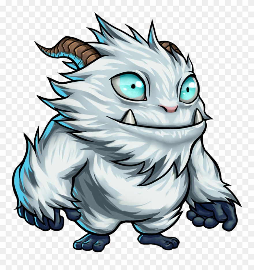 Itty Bitty Yeti - Yeti Clipart