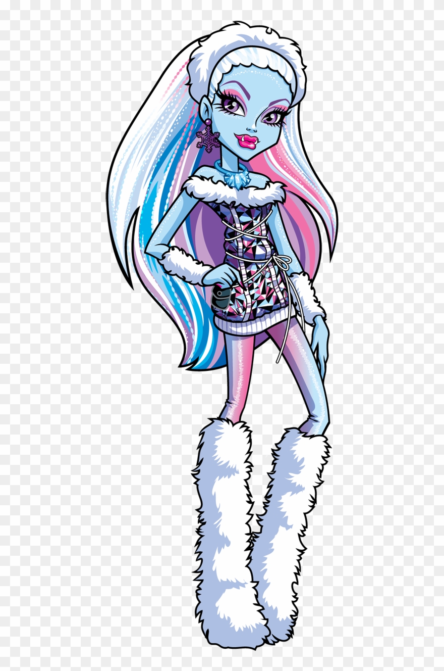 Abbey Bominable - Personajes De Monster High Clipart