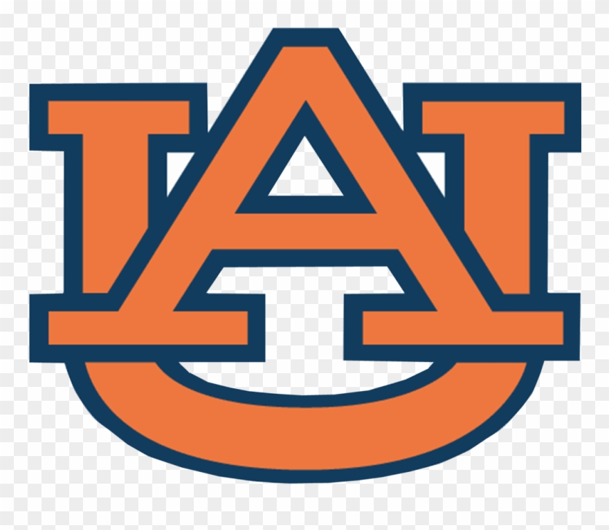 Clipart Friendly Tiger Mascot Face Royalty Free Vector - Auburn Tigers - Png Download