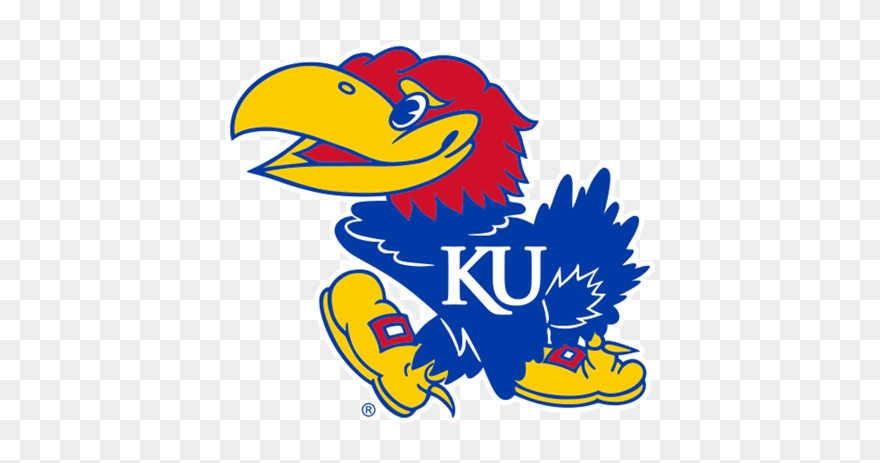 Kansas Coolers - Kansas Jayhawks Cling Decal Clipart