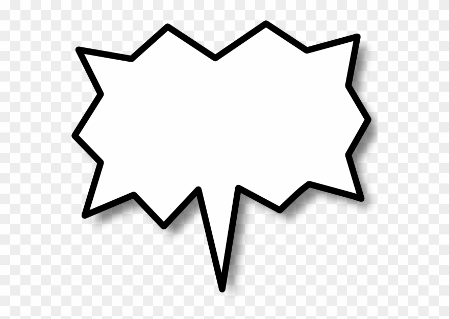 Free Vector Callout Segmented Center Clip Art - Frame Explosão Png Transparent Png