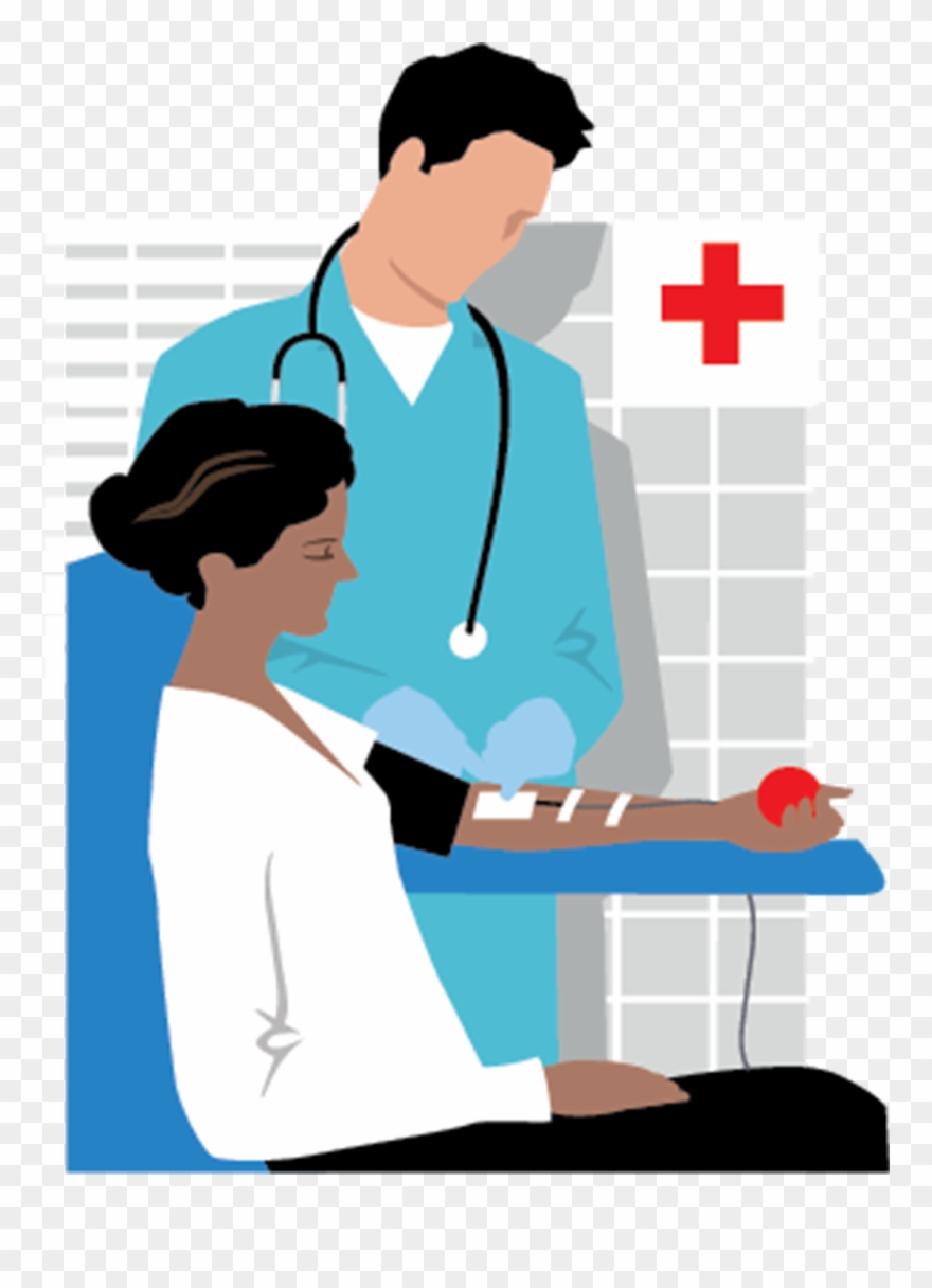 Blood-drive - Sitting Clipart