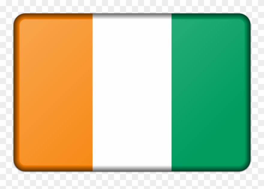 Big Image - Flag Of Ivory Coast Clipart
