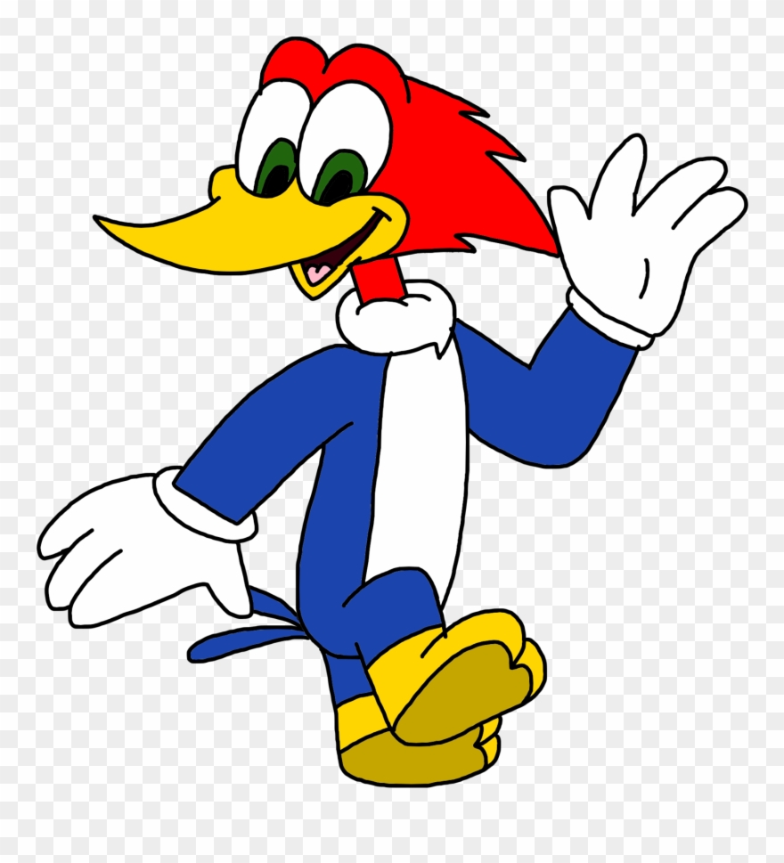 Woodpecker Png - Unisex Woody Woodpecker 85% Cotton Beanie White Clipart