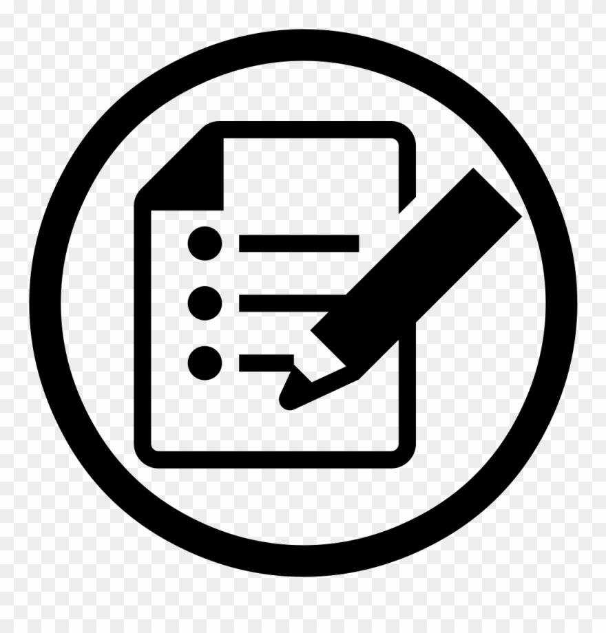 Interest Sign Up Form - Circle Clipart