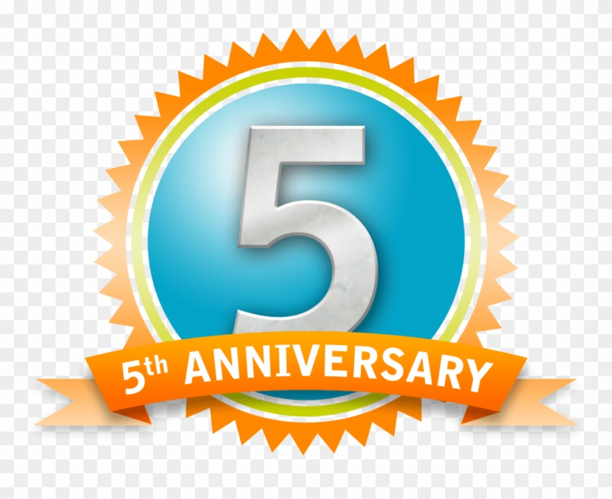 Happy 5 Nova Years To Keith Rice & David Fox - Celebrating 5th Anniversary Clipart