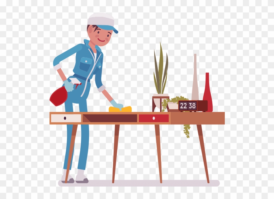 Industry Leading Customer Support - Cleaning Desk Png Clipart
