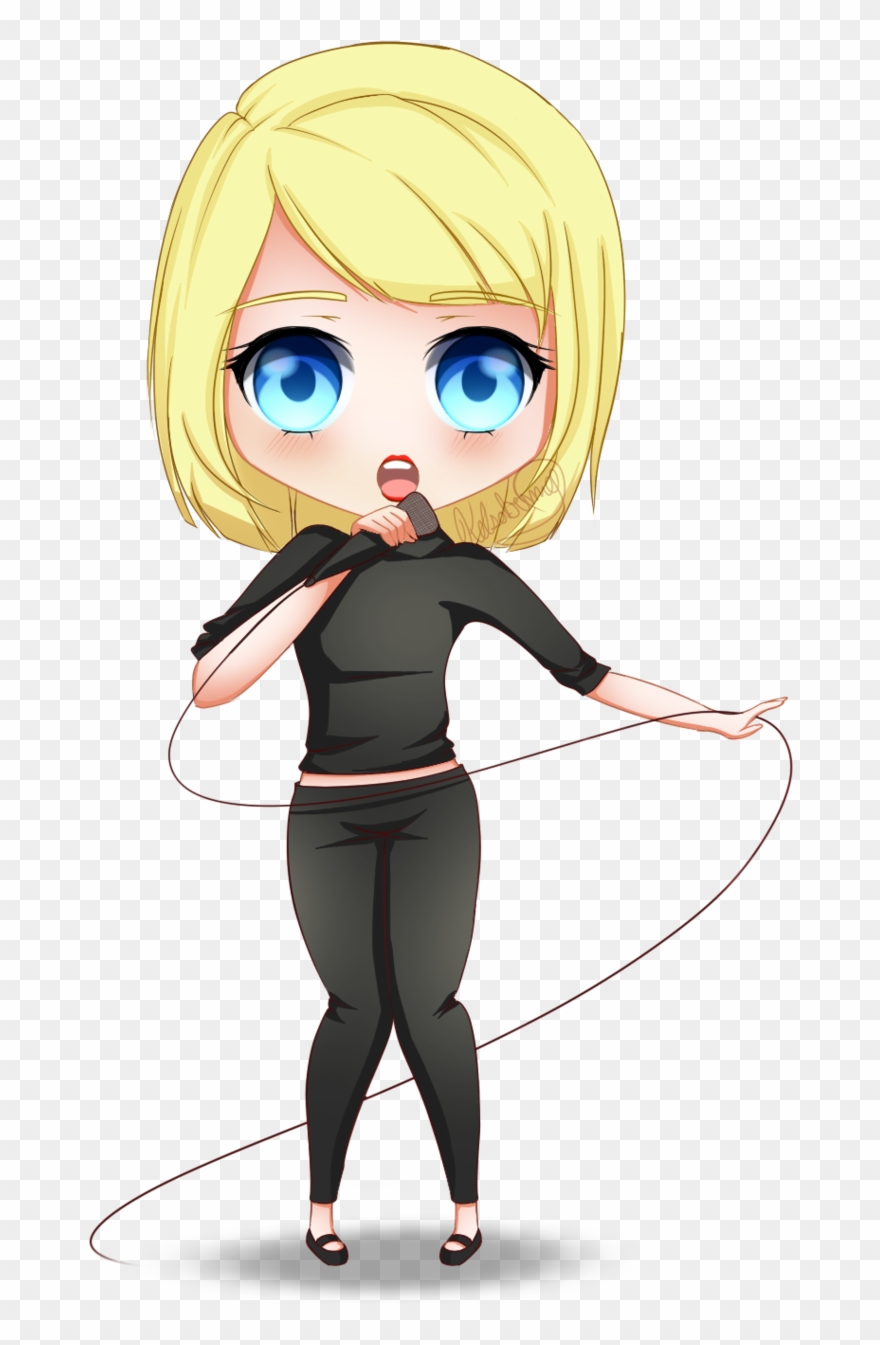 Picture Library Cavern Drawing Anime - Taylor Swift Chibi Drawing Clipart