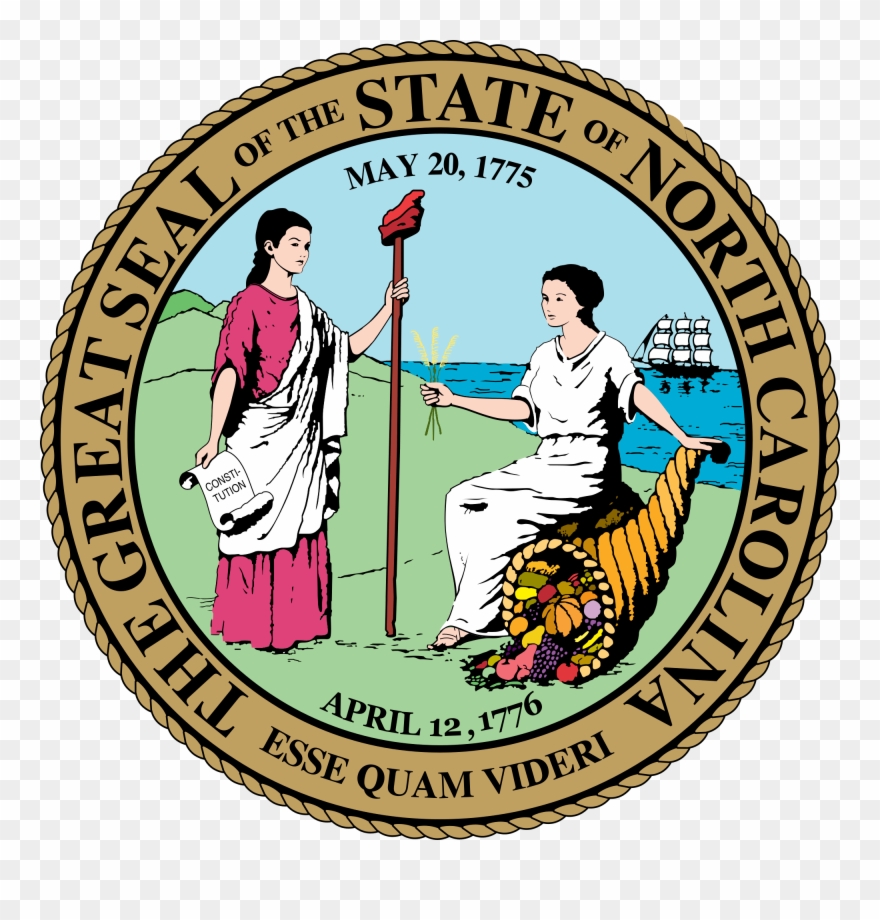 North Carolina State Seal Clipart