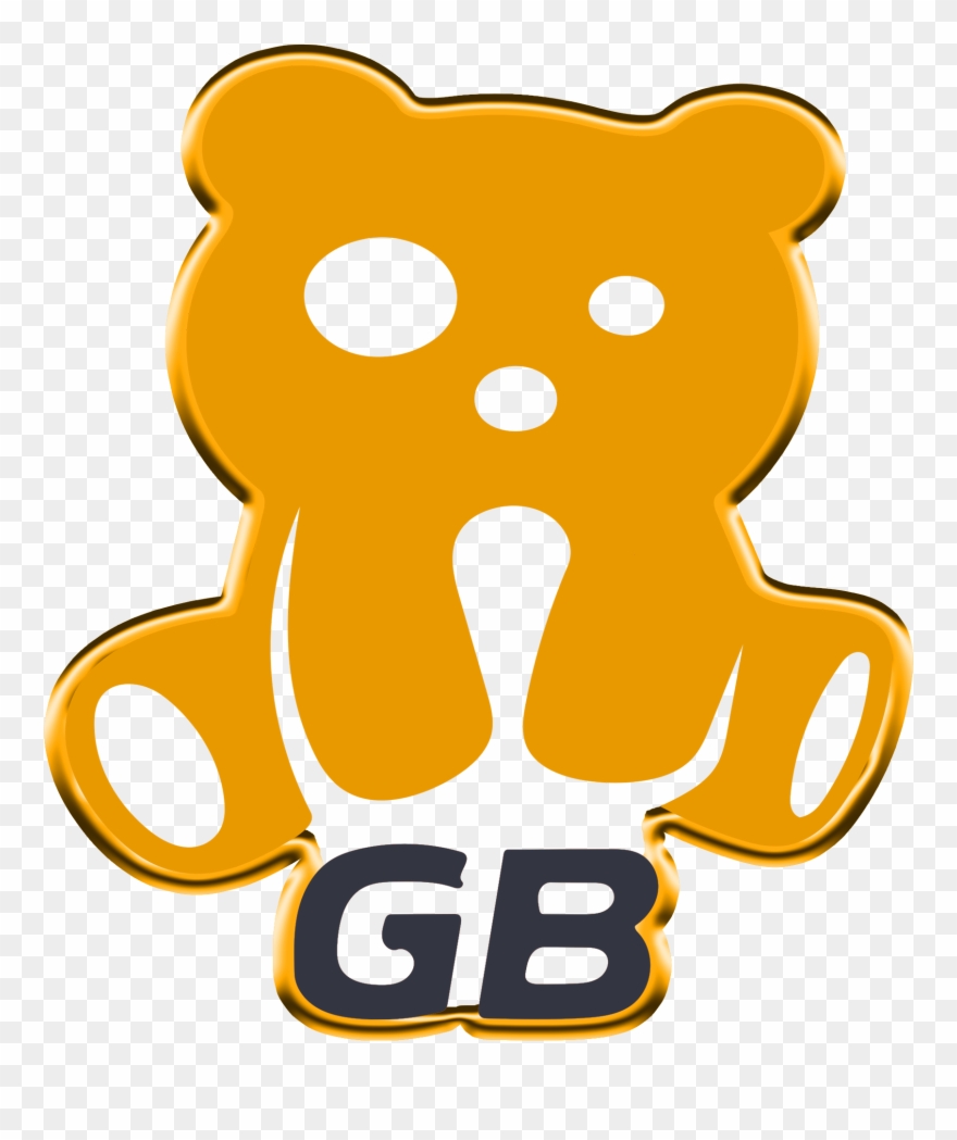 Golden Sticker - Teddy Bear Clipart