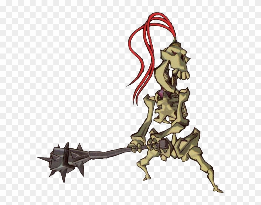 Stalfos - Zelda Wind Waker Stalfos Clipart