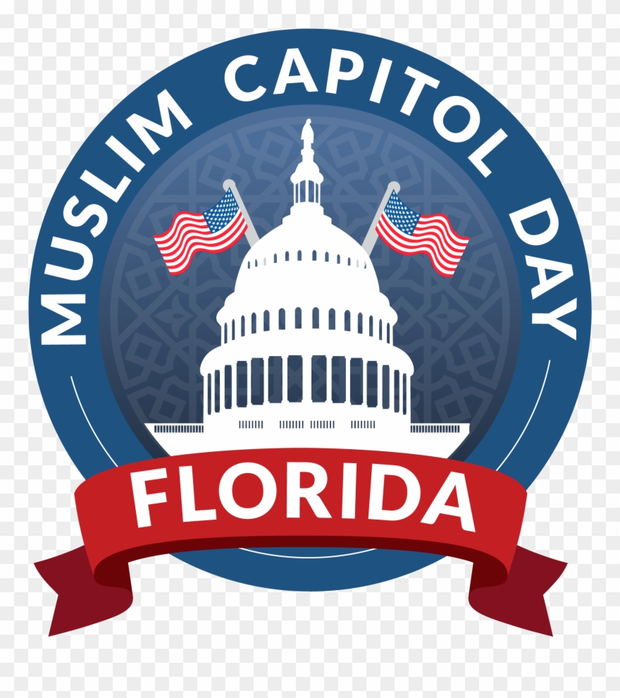 Florida Muslim Capitol Day - Illustration Clipart