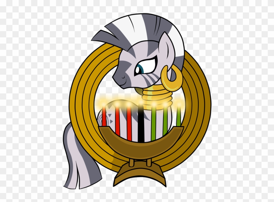 Candle, Kwanzaa, Safe, Zebra, Zecora - Mlp Kwanzaa Clipart