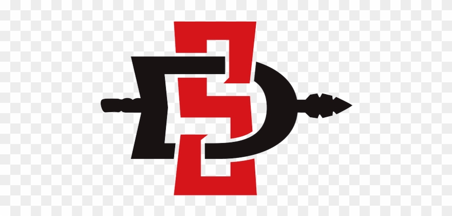 2018 San Diego State Aztecs Football Schedule Sdsu - San Diego State Aztecs Clipart