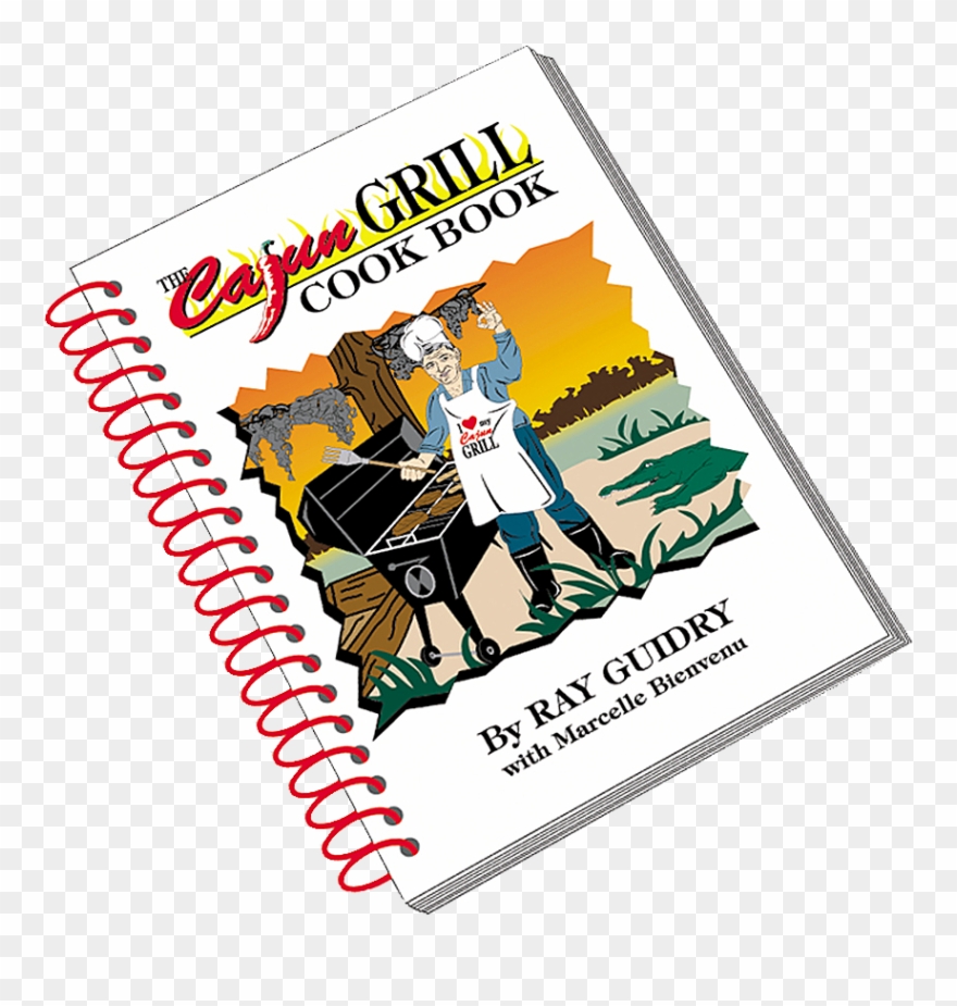 Cgckbk Cook Book For Cajun Grill - Cajun Grill Cookbook - Cgcookbk Clipart