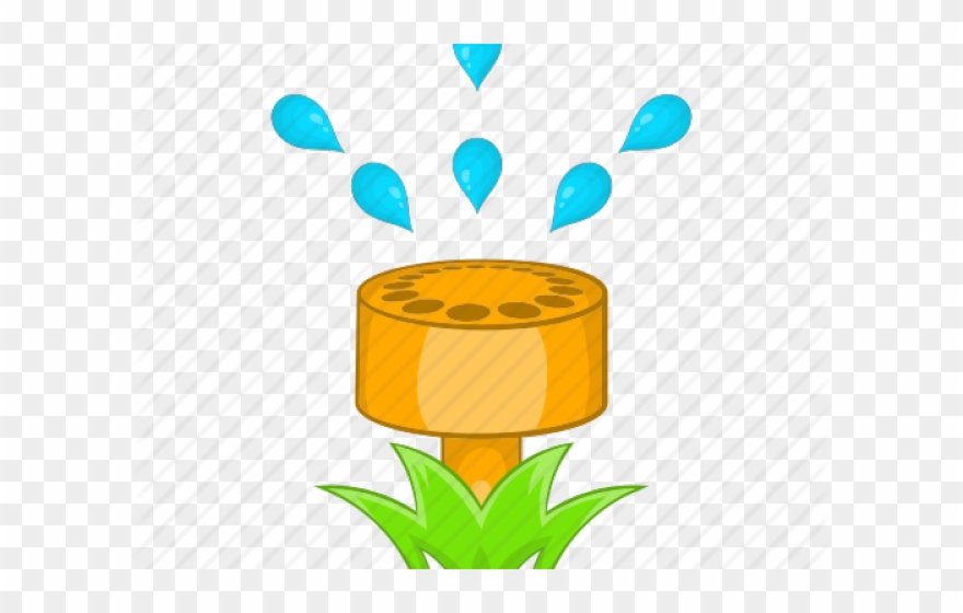 Sprinkler Cartoon Clipart