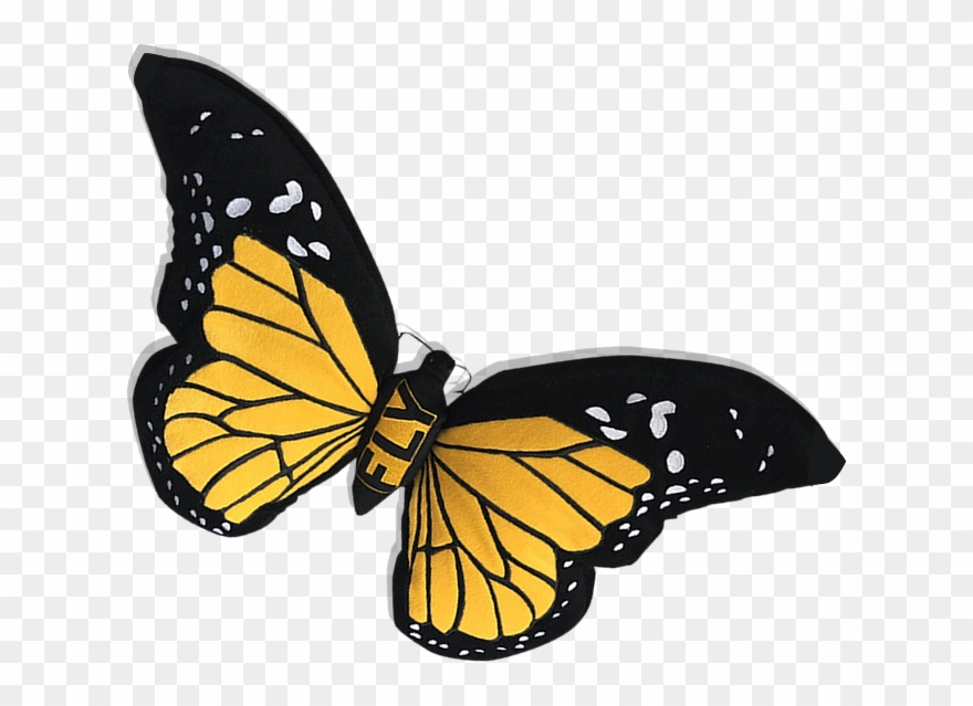 Pin Monarch Clip Art - Butterfly - Png Download