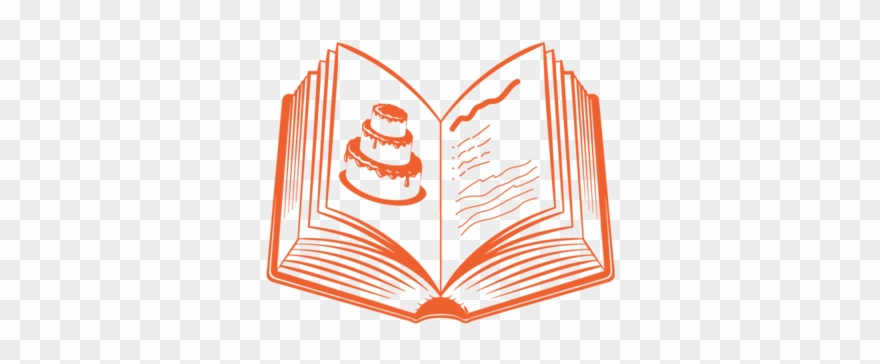 Browse The Entire Collection Of Cookbooks - Open Book Vector Transparent Background Clipart