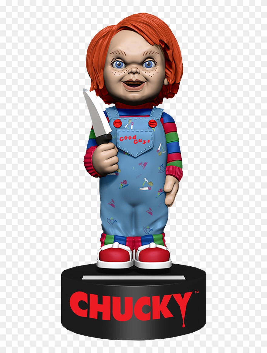 Chucky 6” Solar Powered Body Knocker - Chucky Body Clipart