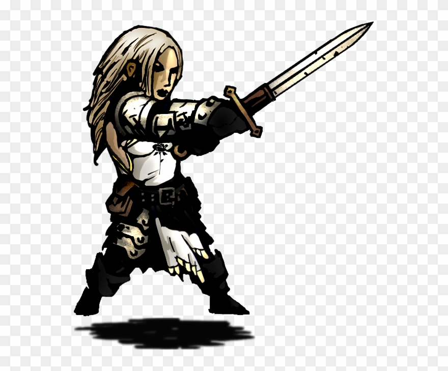 Warhammer Clipart Paladin - Darkest Dungeon Png Crusader Transparent Png