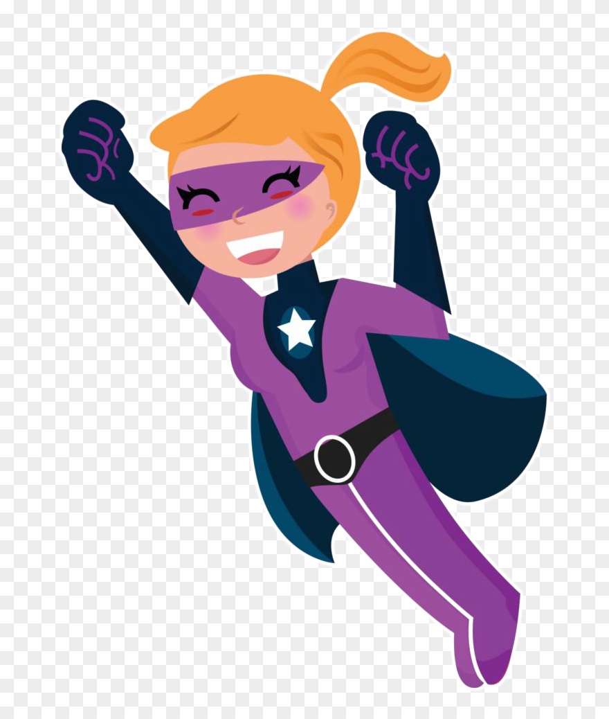 Superhero - Superhero Girl Clipart