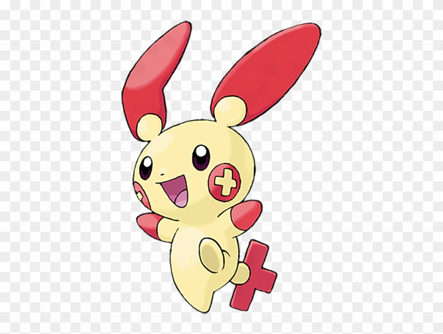 Clipart Telephone Poles - Plusle And Minun - Png Download