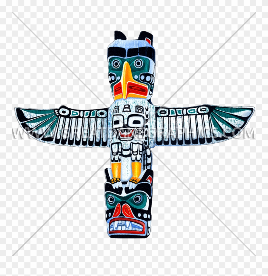 Clipart Phone Pole - Totem Pole No Background - Png Download
