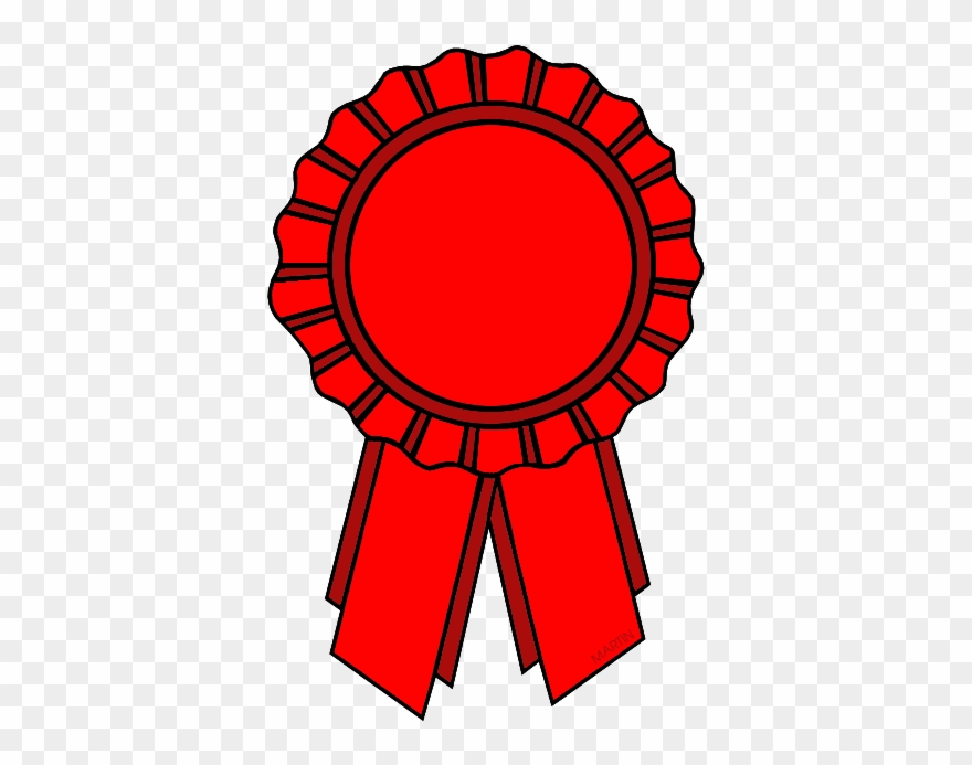 Red Ribbon - Clip Art - Png Download