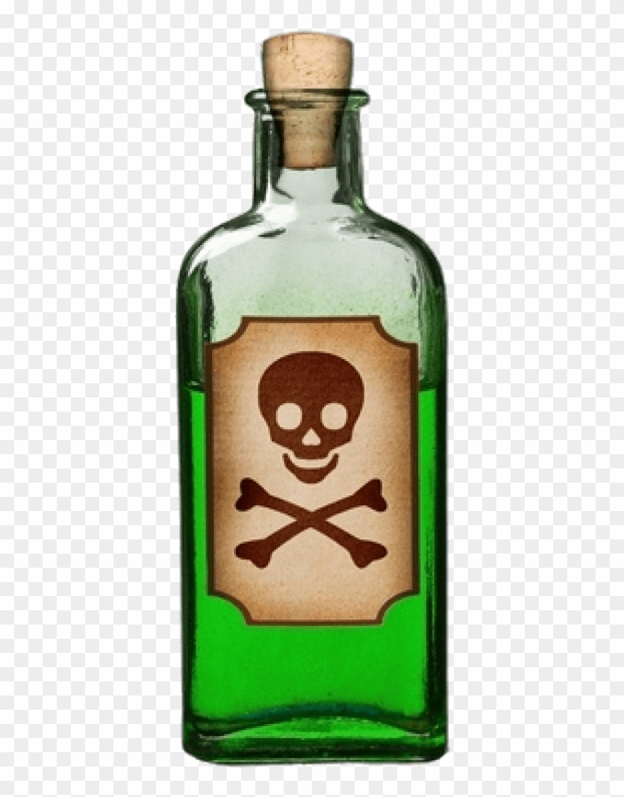 Jpg Library Stock Of Green Transparent Png - Poison Bottle Clipart
