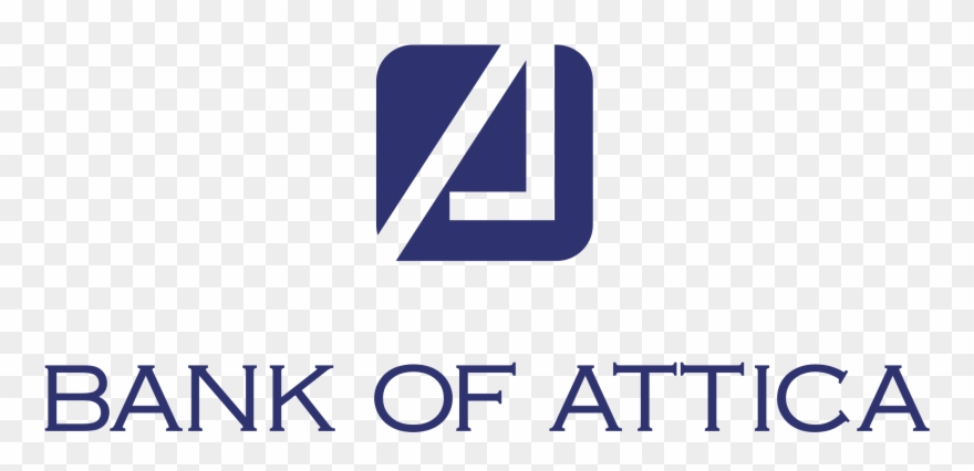 Bank Of Attica Logo Png Transparent - Bank Clipart