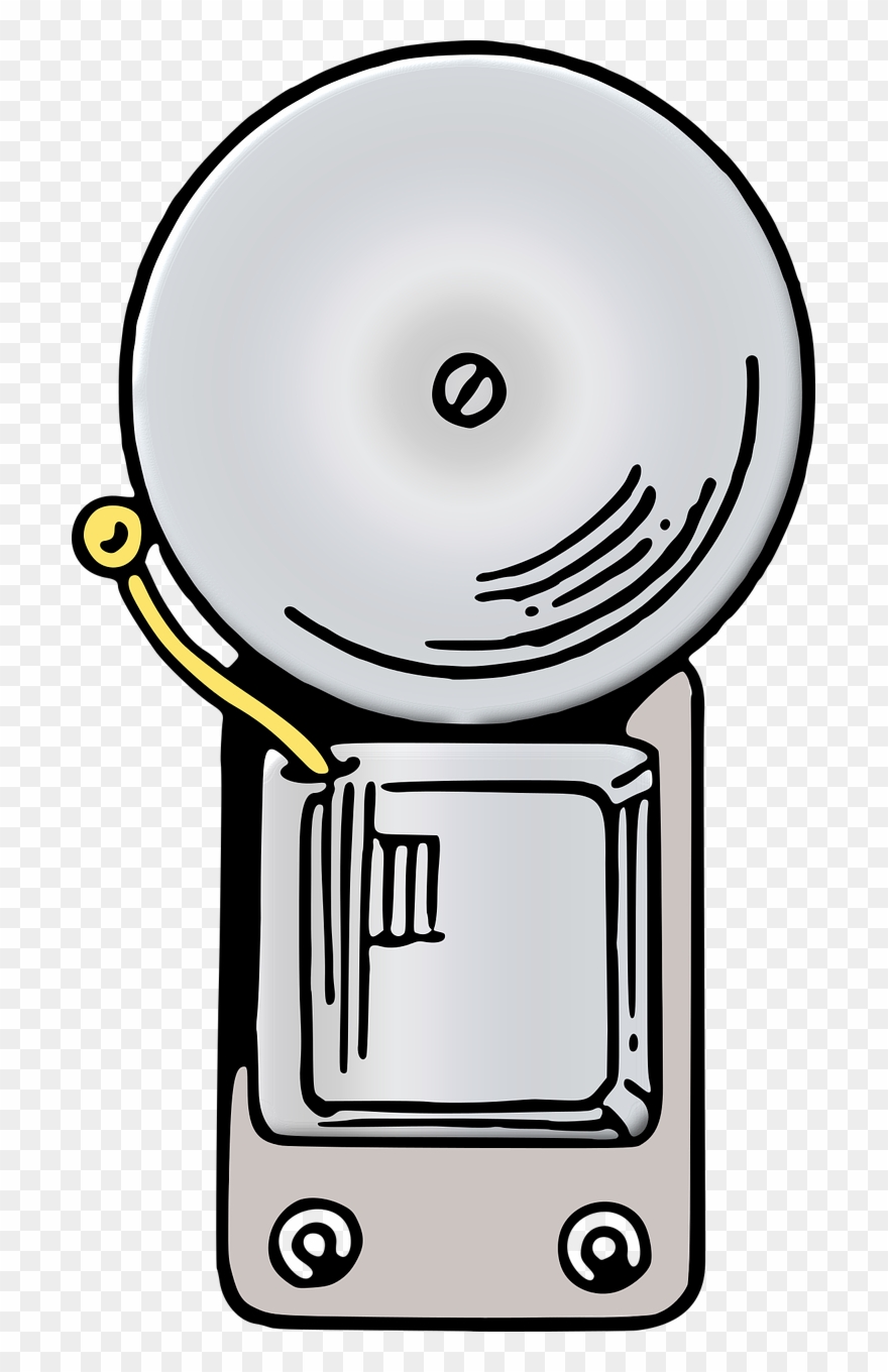 Alarm,firkin,free Vector Graphics - Tardy Bell Clipart