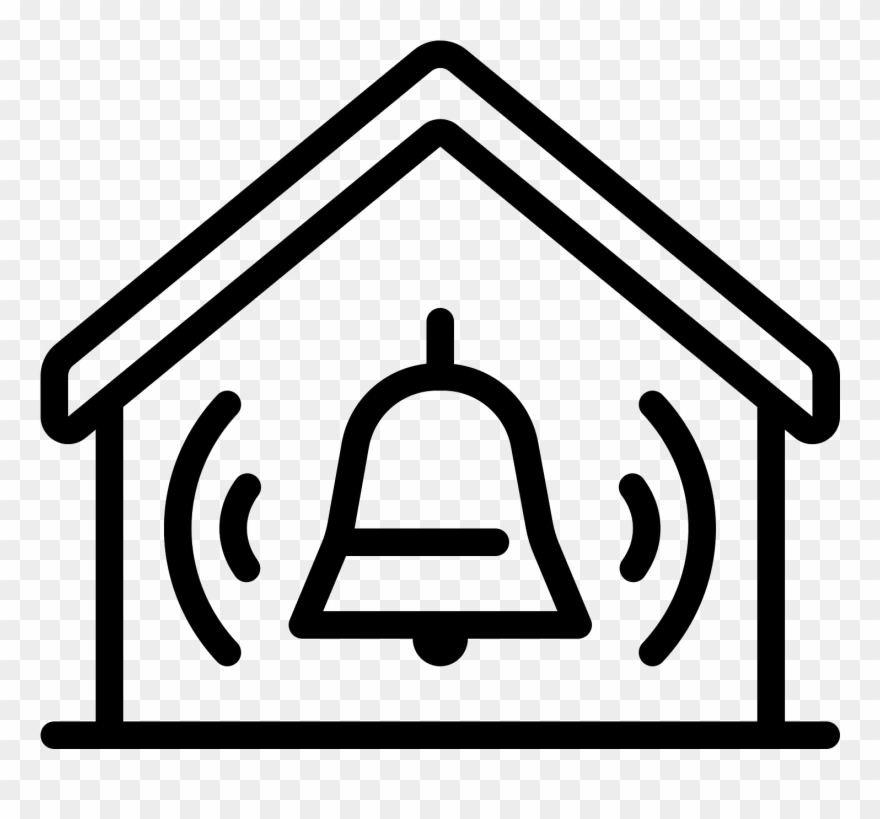 Home Alarm Icon - Icon Clipart
