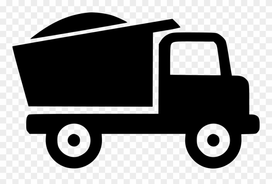 Semi Svg Flatbed - Louisville Clipart