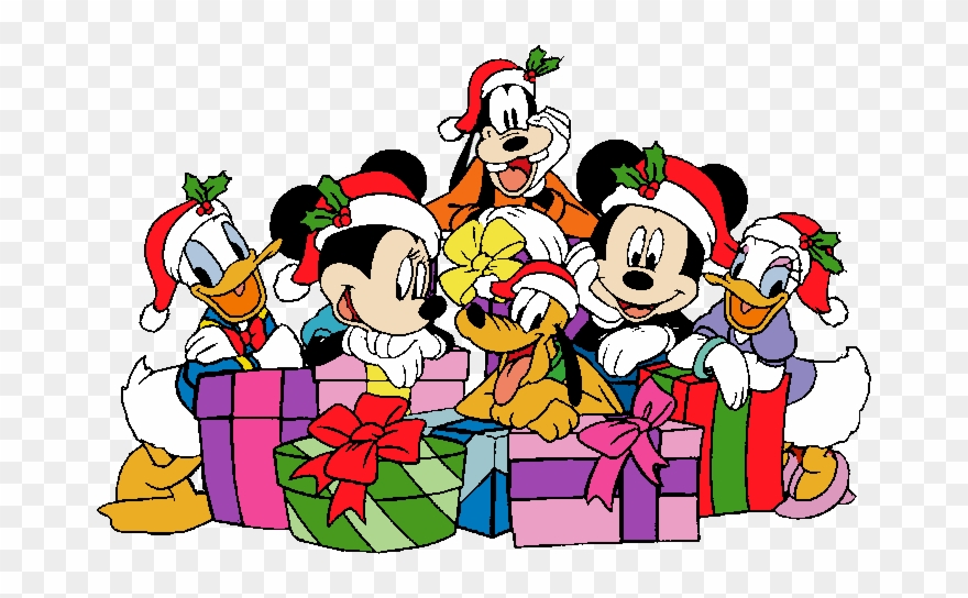 Mickey And Friends Christmas Clipart