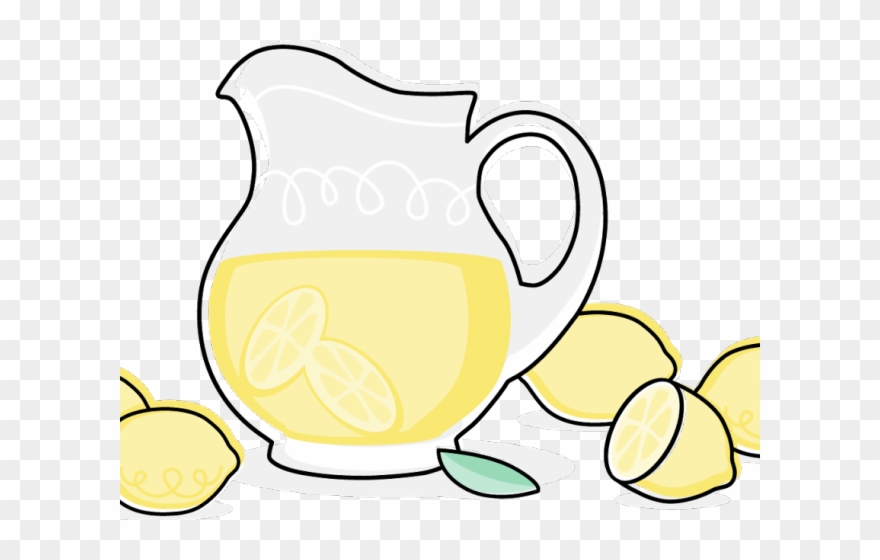 Pitcher Clipart Lemonade - Clip Art - Png Download