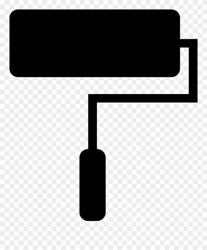 Png File - Paint Roller Clipart