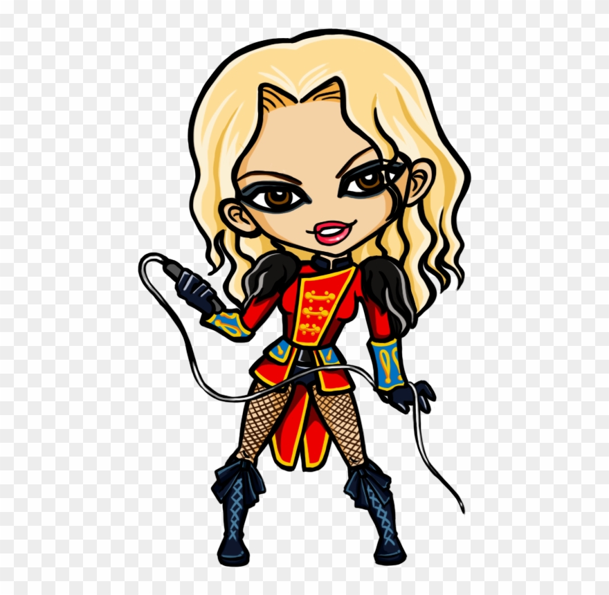 Britney Spear In Circus Tour Ver By Alien3287 - Britney Spears Pixel Art Clipart