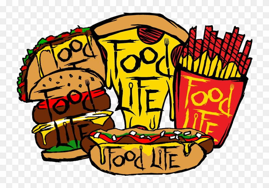 This Collection Focuses On The Fast Food We All Love Clipart