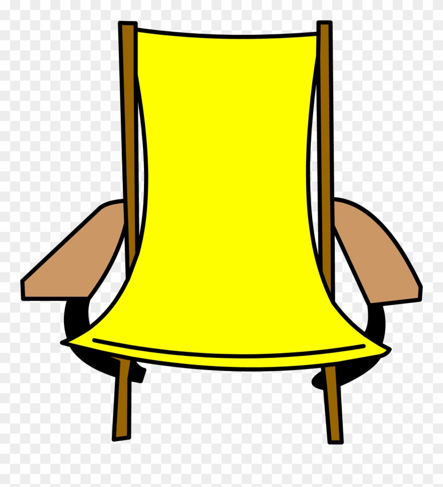 Folding Chair - Club Penguin Chair Ids Clipart