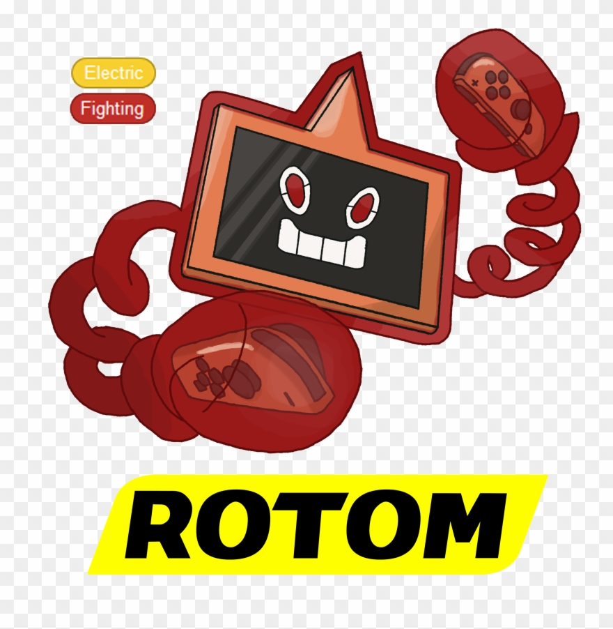 Fight Arms Png - Nintendo Switch Rotom Clipart