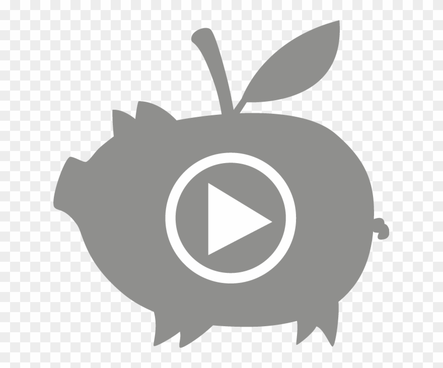 Our - Pig Apple Clipart