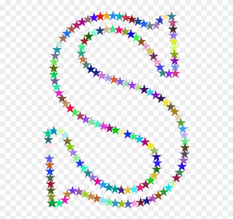 All Photo Png Clipart - Rainbow Star Letter S Mugs Transparent Png