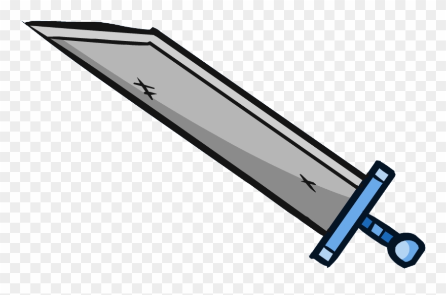 M16 Sword Png Banner Freeuse - Mega Sword Clipart