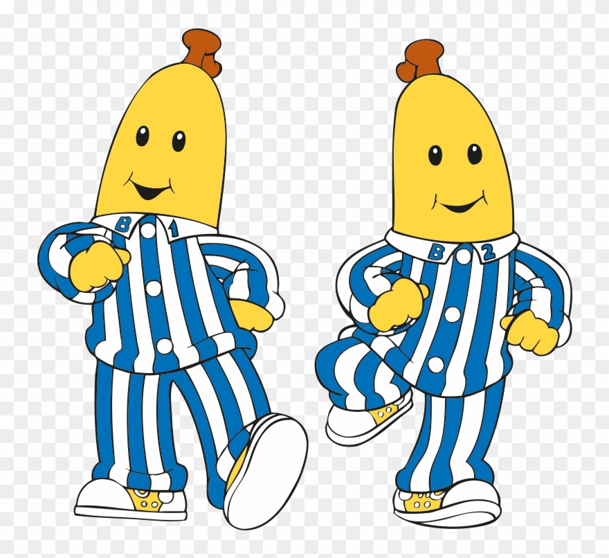 Abc Kids World Dreamworld Family Night Clip Art Clip - Bananas In Pyjamas B1 - Png Download