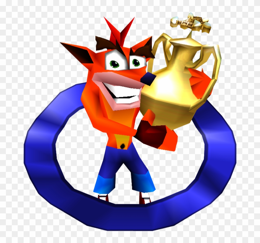 Ctr Crash Team Racing Logo Main Menu - Crash Team Racing Crash Bandicoot Clipart