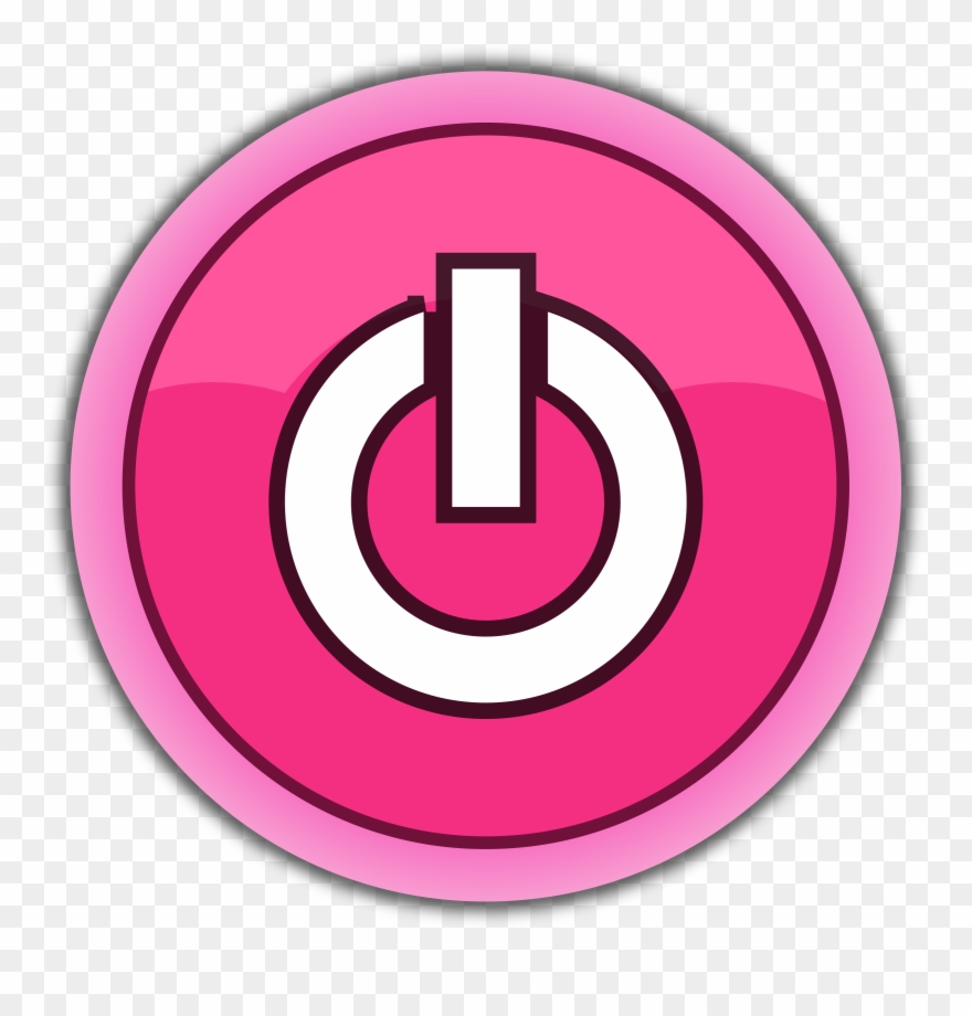Button Power Clipart