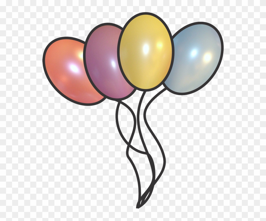 Powerclip Balloons - Balloon - Png Download