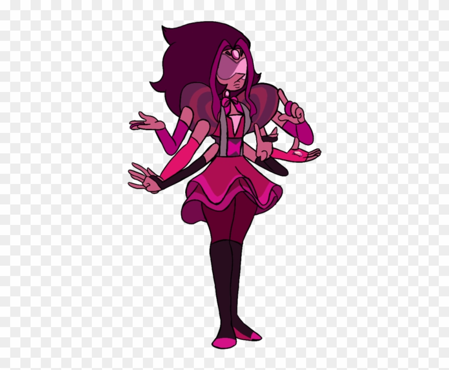 Rubellite, The Fusion Of Garnet, Pearl, And Cobalt - Illustration Clipart