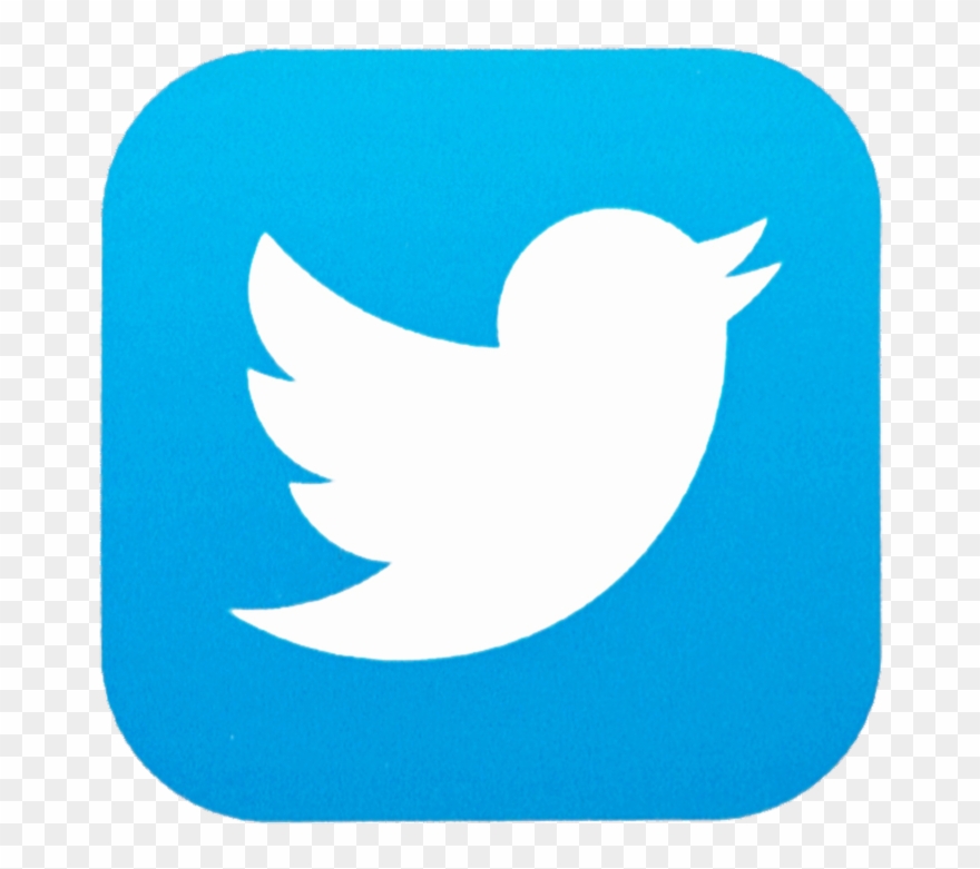 Follow Us On - Twitter App Logo Png Transparent Background Clipart